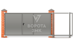 Ворота откатные 12000×2200 12 м ЗМК-8227