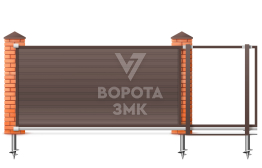 Автоматические ворота 2250×2800 с пультом ЗМК-7271