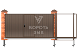 Автоматические ворота 2000×3000 ЗМК-7134