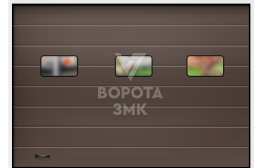 Ворота во двор 3000×2125 ЗМК-3115